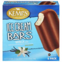 Kemps Ice Cream Bar, Vanilla, 6 Each