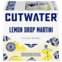 Cutwater Martini, Lemon Drop, 4 Each