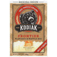 Kodiak Flapjack & Waffle Mix, Frontier, Buttermilk & Honey, 24 Ounce