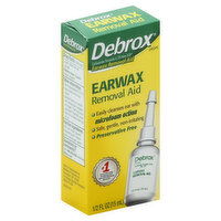 Debrox Earwax Removal Aid, Drops, 0.5 Ounce