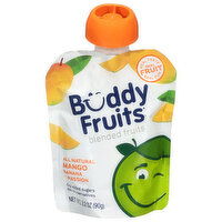 Buddy Fruits All Natural Mango Banana & Passion Blended Fruits, 3.2 Ounce