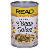 Read Salad, Classic, Ready-to-Eat, 3 Bean, 15 Ounce