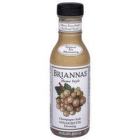Briannas Home Style Vinaigrette Dressing, Champagne Style, 12 Ounce