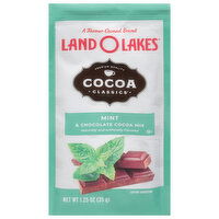 Land O Lakes Cocoa Classics Cocoa Mix, Mint & Chocolate, 1.25 Ounce