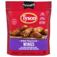 Tyson Any'tizers BBQ Bone-In Chicken Wings, 22 oz. (Frozen), 22 Ounce