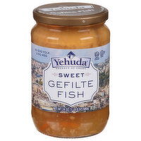 Yehuda Gefilte Fish, Sweet, 24 Ounce