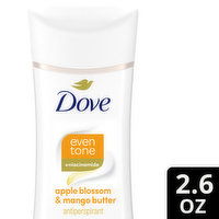 Dove Even Tone Antiperspirant Deodorant Stick, 2.6 Ounce