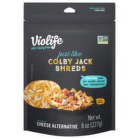 Violife Colby Jack Shreds Cheese Alternative, 8 Ounce