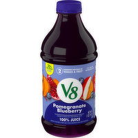 V8® Pomegranate Blueberry 100% Fruit and Vegetable Juice, 46 Fluid ounce