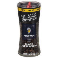 Morton Black Peppercorn, Grinder, 1.24 Ounce