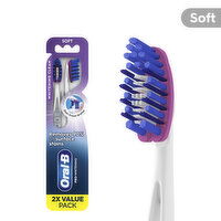 Oral-B Luxe Pro Whitening Toothbrushes, Soft, 2 Count, 2 Each