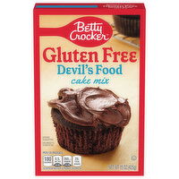 Betty Crocker Cake Mix, Gluten Free, Devils Food, 15 Ounce