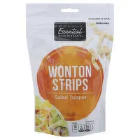 Essential Everyday Salad Topper, Wonton Strips, 4 Ounce