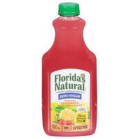 Florida's Natural Lemonade, with Strawberry, Zero Sugar, Premium, 59 Fluid ounce