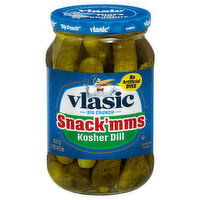 Vlasic Snack'mms Pickles, Kosher Dill, 16 Fluid ounce