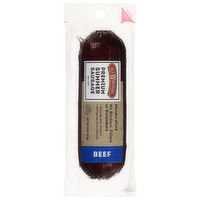 Old Wisconsin Summer Sausage, Beef, Premium, 8 Ounce