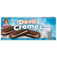 Little Debbie Snack Cakes, Devil Cremes, 6 Each