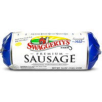 Swaggerty's Farm Original 1930 Family Recipe Sausage, Premium, Seasoned, Mild, 16 Ounce