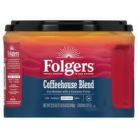 Folgers Coffee, Ground, Med-Dark, Coffeehouse Blend, 22.6 Ounce