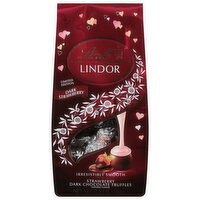 Lindt Lindor Dark Chocolate Truffles, Strawberry, 8.5 Ounce