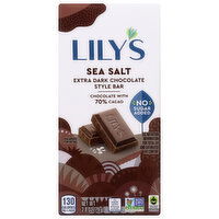 Health Extra Dark Chocolate Style Sea Salt Bar, 2.8 Ounce