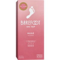 Barefoot Cellars On Tap Rosé Wine 3L Box, 3 Litre