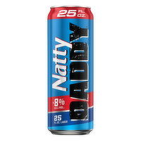 Natty Daddy Beer, Lager, 25 Ounce