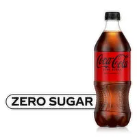 Coca-Cola Zero Sugar  Diet Soda Soft Drink, 20 Fluid ounce