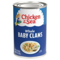 Chicken of the Sea Baby Clams, Whole, 10 Ounce