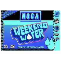 Noca Weekend Water Fruit Flavored Water, 12 Each