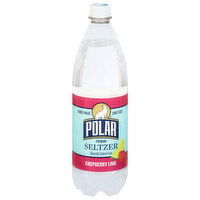 Polar Seltzer, Premium, Raspberry Lime, 33.8 Fluid ounce