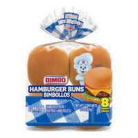 Bimbo White Buns & Rolls, 8 Each