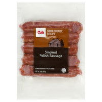 Cub Polish Sausage, Smoked, 14 Ounce