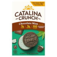 Catalina Crunch Sandwich Cookies, Chocolate Mint, 14 Each