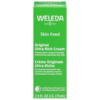 Weleda Skin Food, Ultra-Rich Cream, Original, 2.5 Fluid ounce