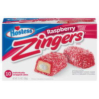 Hostess Raspberry Zingers, 10 Each