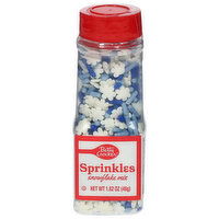 Betty Crocker Sprinkles, Snowflake Mix, 1.62 Ounce