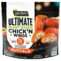 Gardein Ultimate Chick'n Wings, Plant-Based, Buffalo, 14.8 Ounce