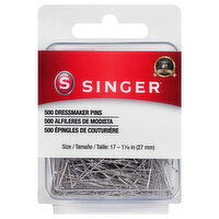 Singer Dressmaker Pins, 500 Each