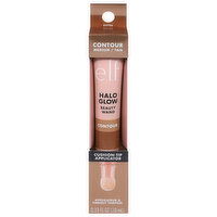 e.l.f. Contour, Medium/ Tan, Halo Glow, Cushion-Tip Applicator, 0.33 Fluid ounce