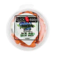 Quick and Easy Veggie Blend with Dip, 12 Ounce