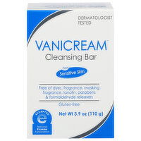 Vanicream Cleansing Bar, for Sensitive Skin, 3.9 Ounce