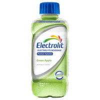 Electrolit Green Apple Electrolyte Beverage, 21 Fluid ounce