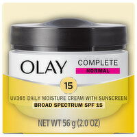 Olay Complete Normal Broad Spectrum SPF 15 Daily Moisture Cream with Sunscreen, 2 Ounce