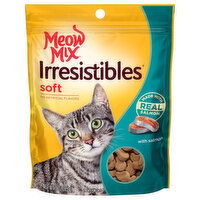 Meow Mix Irresistibles Soft Salmon Treats for Cats, 3 Ounce