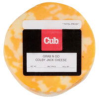Cub Grab N Go Colby Jack Cheese, 0.51 Pound