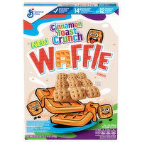 Cinnamon Toast Crunch Cereal, Waffle, 11.6 Ounce