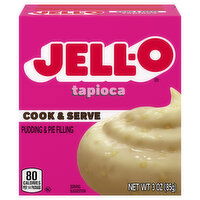 Jell-O Tapioca Fat Free Pudding & Pie Filling Mix, 3 Ounce