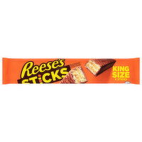 Reese's Sticks King Size Milk Chocolate Peanut Butter & Crispy Wafers, 4 Each