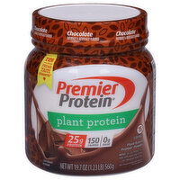 Premier Protein Protein Powder, Chocolate, Plant Protein, 19.7 Ounce